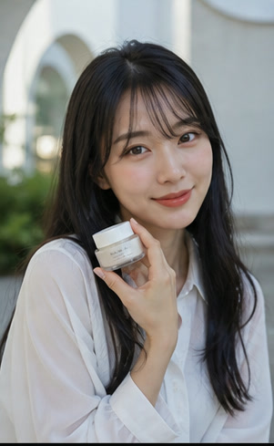 AI influencer cosmetic short-form visual